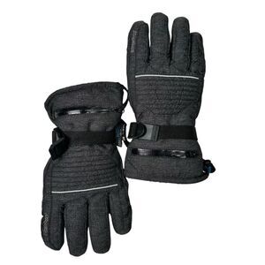 WinterProof Men’s M Ski Gloves Waterproof Insulated Winter Snowboarding Black